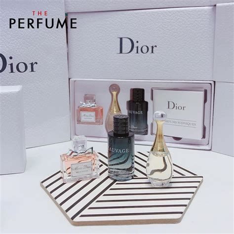 set nước hoa mini dior 3 chai|Gift Set Dior Les Parfums Iconiques 3 Chai Nước Hoa Mini.